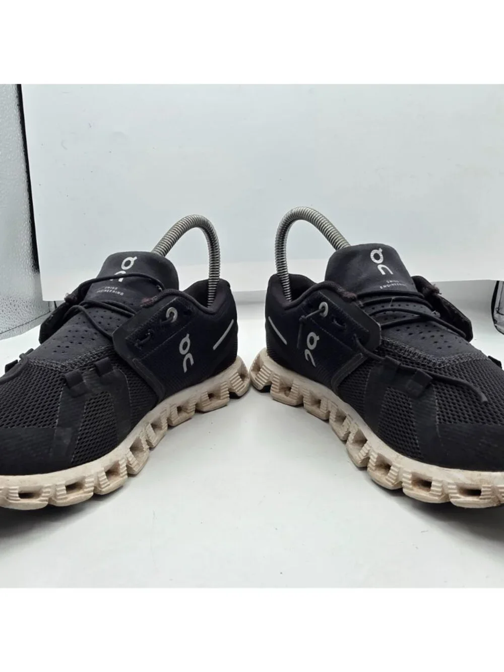 On Cloud 5 Womens Size 6 Black Athletic Shoes Running Walking Lightweight_3